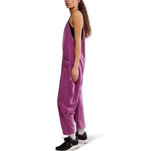 FP Movement by Free People Magenta Relaxed Jumpsuit